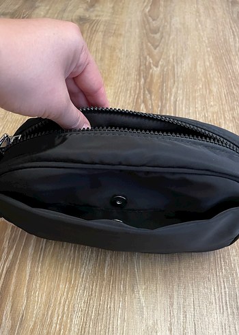 Bej Kadın Bel ve Çapraz Askılı Çanta - Görsel 8