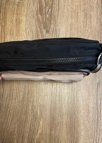 Bej Kadın Bel ve Çapraz Askılı Çanta - Görsel 6