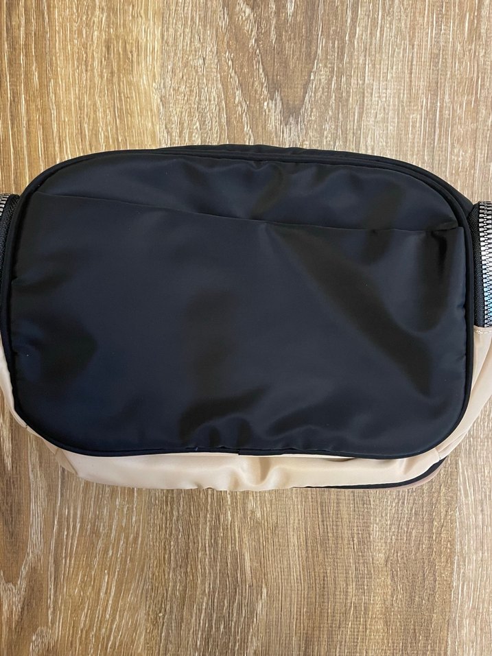 Bej Kadın Bel ve Çapraz Askılı Çanta - Görsel 4