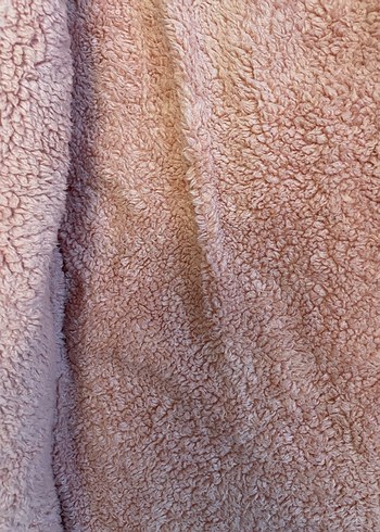 Kız Çocuk Bej Kapüşonlu Kürklü Mont - Görsel 8