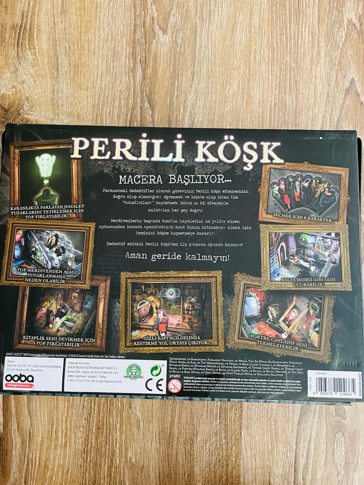 Perili Köşk - Korku Temalı Masa Oyunu - Görsel 5