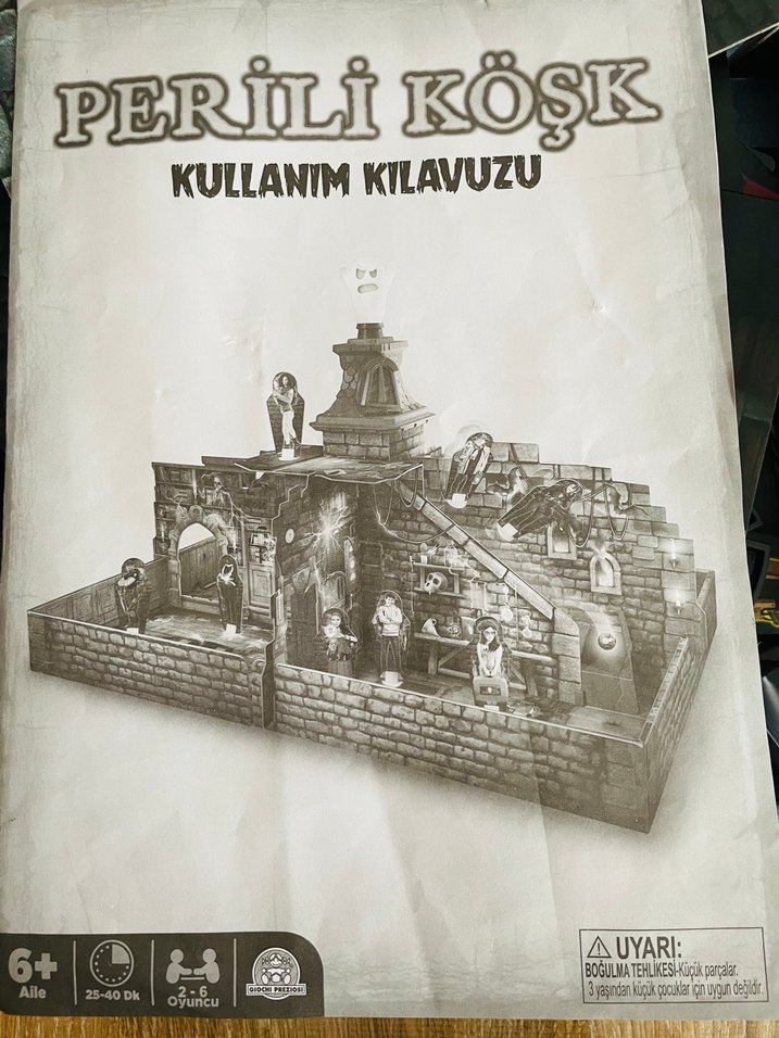 Perili Köşk - Korku Temalı Masa Oyunu - Görsel 4
