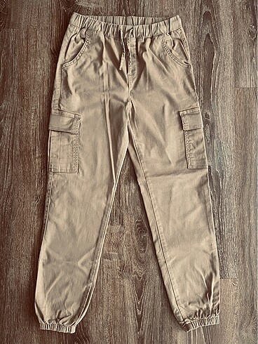 10 Yaş Beden camel Renk Pantolon