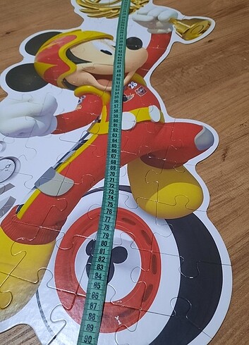 Beden Renk mickey büyük parça yapboz 52 parça