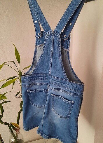 9 Yaş Beden kusursuz jean salopet
