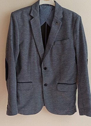 Erkek m beden klasik blazer ceket