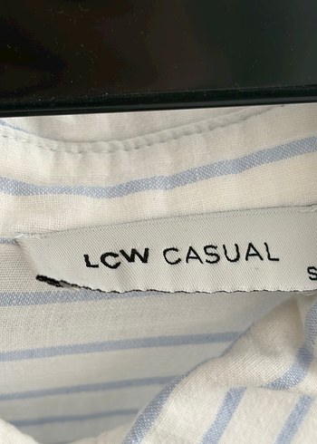 Düğmeli Çizgili Uzun Kollu Kadın Gömlek - Görsel 4