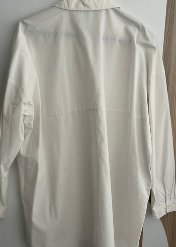 Kadın Beyaz  Düğmeli Gömlek - Görsel 2