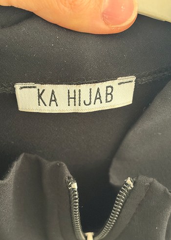 Siyah Kadın Uzun Tunik Ka hijap marka - Görsel 3