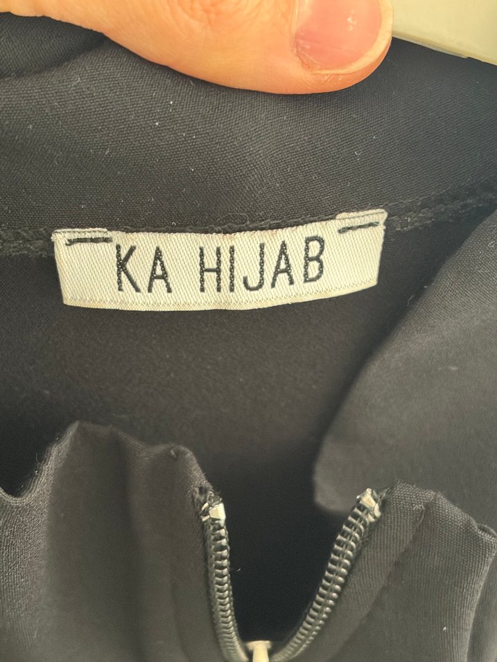 Siyah Kadın Uzun Tunik Ka hijap marka - Görsel 3