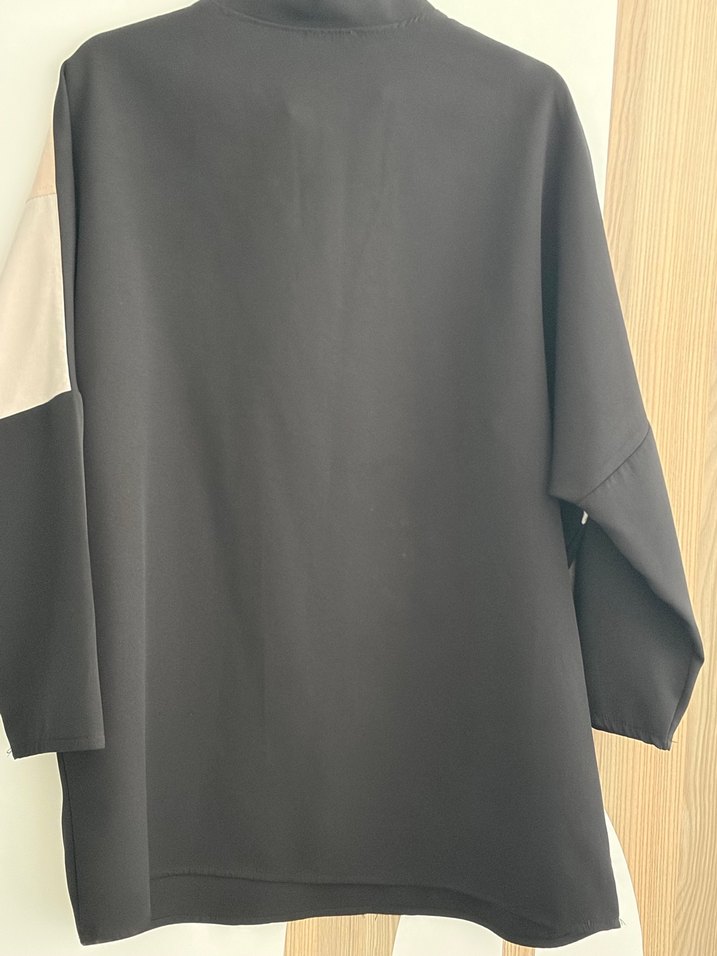 Siyah Kadın Uzun Tunik Ka hijap marka - Görsel 2