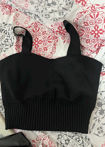Siyah Pilili Mini Büstiyer