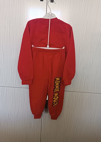 LC Waikiki Kız Çocuk Kırmızı Minnie Mouse Takım