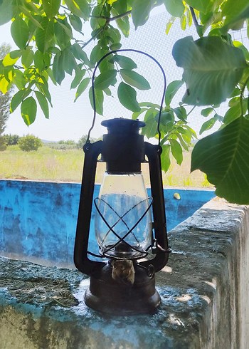 VİNTAGE GAZ YAĞI LAMBASI