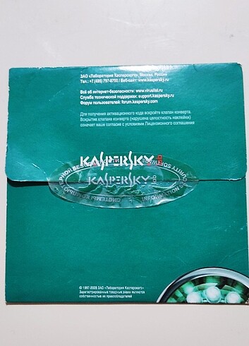 KASPERSKY İNTERNET SECURİTY 2010 ORİJİNAL