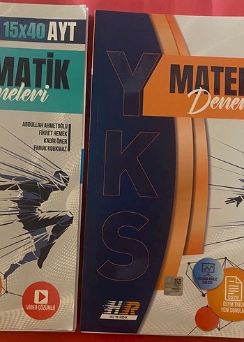 15x40 AYT Matematik Deneme Sınavları