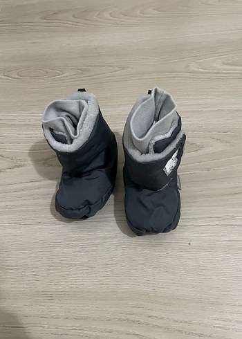 Gri Erkek Çocuk Sıcak Ev Terliği - Görsel 3