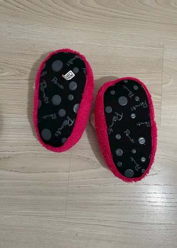 Kız Çocuk Pembe Sıcak Ev Terliği - Görsel 3