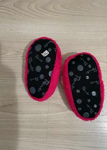 Kız Çocuk Pembe Sıcak Ev Terliği - Görsel 5