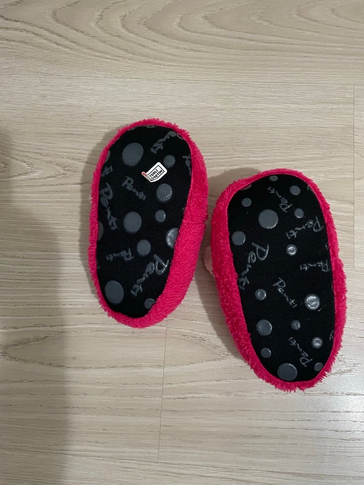 Kız Çocuk Pembe Sıcak Ev Terliği - Görsel 5