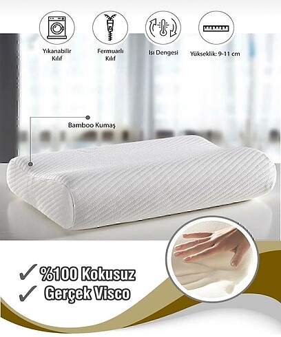 GOHİBA Full Ortopedik Visco Yastık