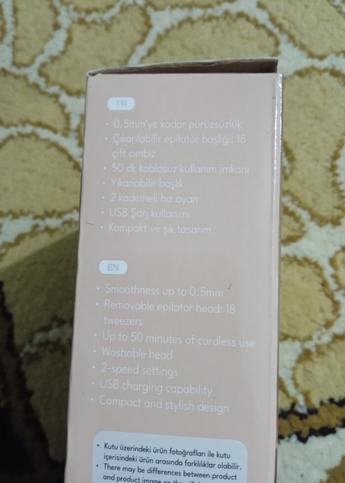Epilatör tüy makinesi - Görsel 3