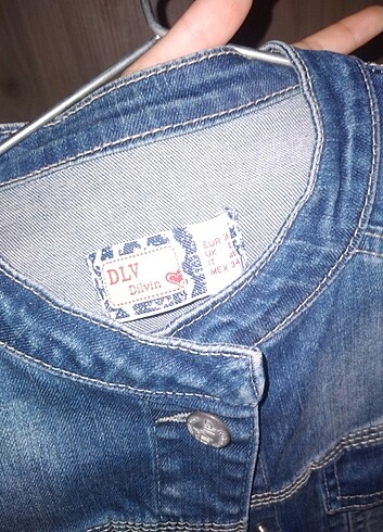 34 Beden vintage kot ceket