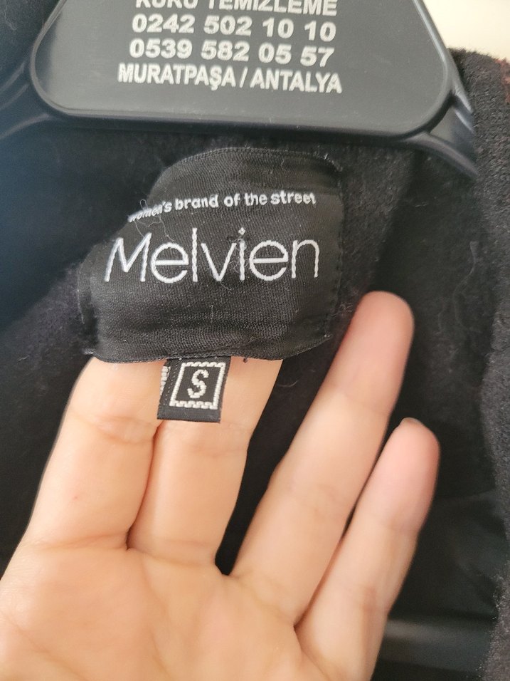 Oversize Uzun Kaşe Kaban - Görsel 3