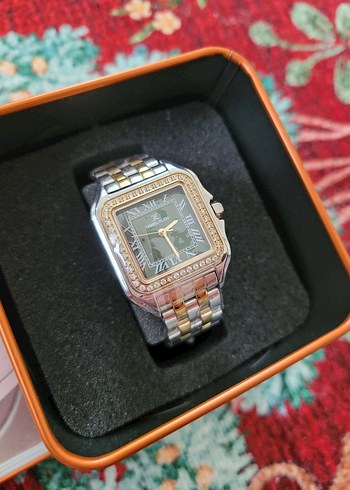 Daniel Klein Kadın Klasik Vintage Altın Saat - Görsel 3