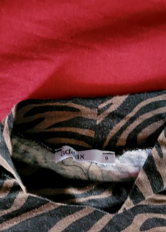 Zebra Desen Crop - Görsel 2