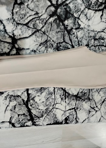 Kadın Bej  Kumaş Pantolon - Görsel 2