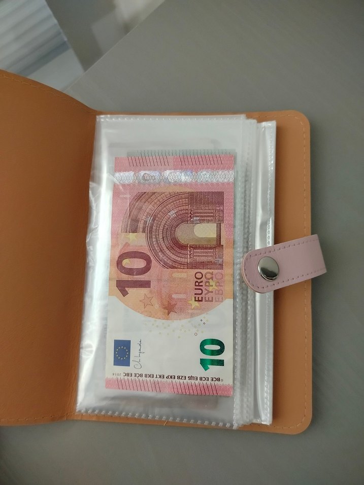 Bej Deri Kadın Cüzdanı - Görsel 2