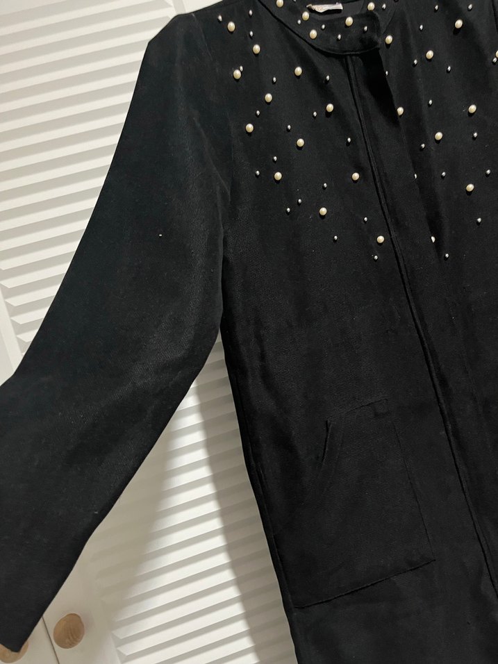 İncilin Siyah trenç - Görsel 3