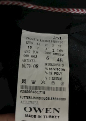 Erkek Lacivert Modern Klasik Takım Elbise - Görsel 4