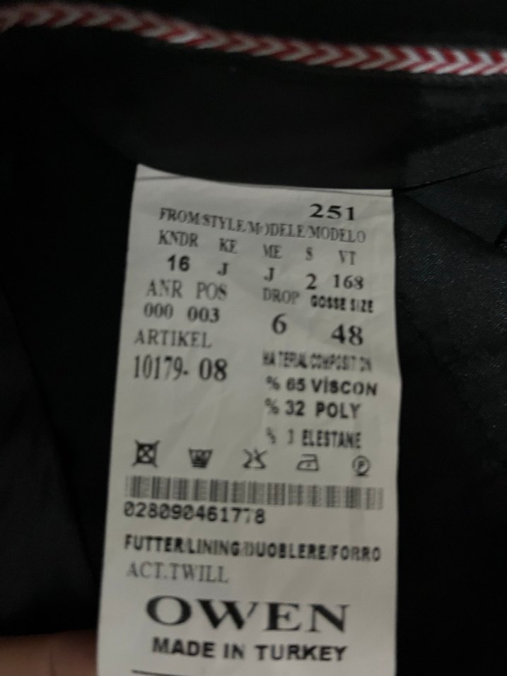 Erkek Lacivert Modern Klasik Takım Elbise - Görsel 4