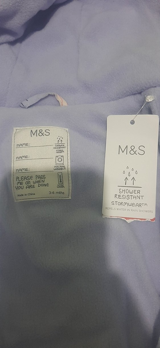 Tavşan Desenli Mor Bebek Tulumu - Görsel 3