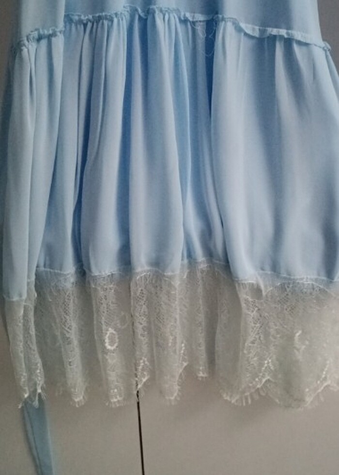 Şifon elbise  - Görsel 2