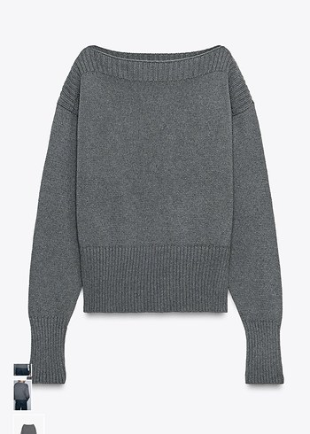 Gri kazak Zara - Görsel 3