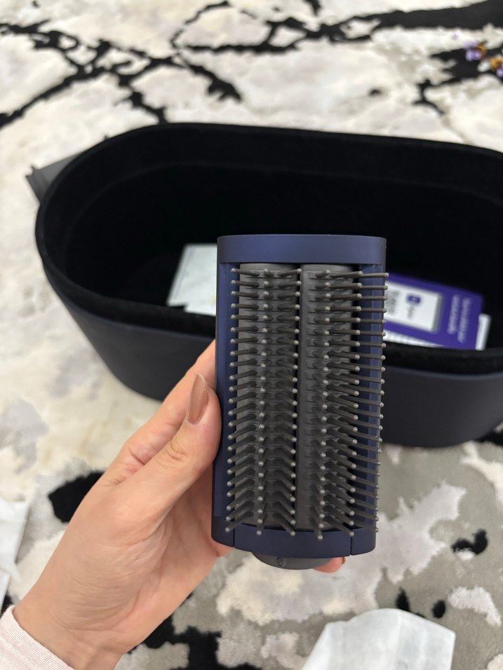 Koyu Mavi Saç Şekillendirici Fırça - Görsel 3