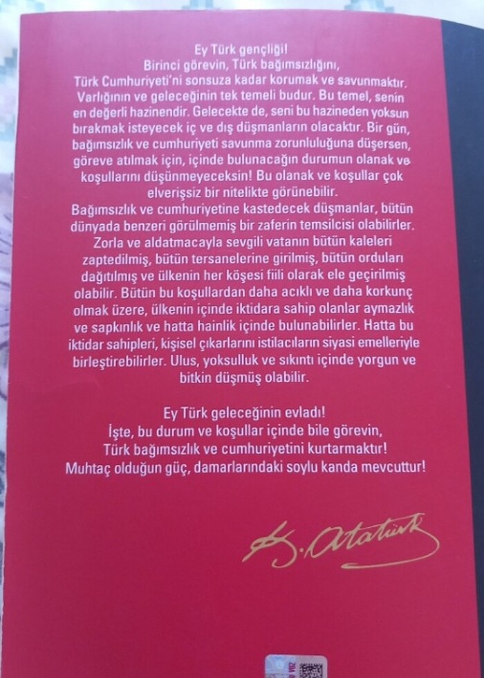 ATATÜRK  NUTUK gençler icin fotoğraflarla - Görsel 3