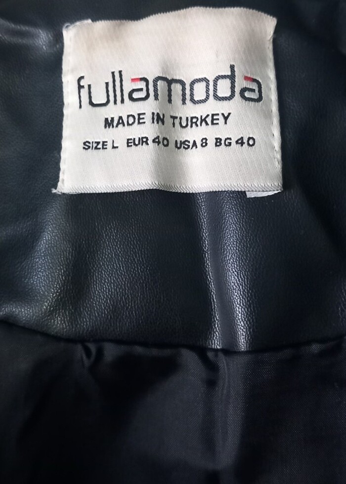 Deri ceket vintage - Görsel 3