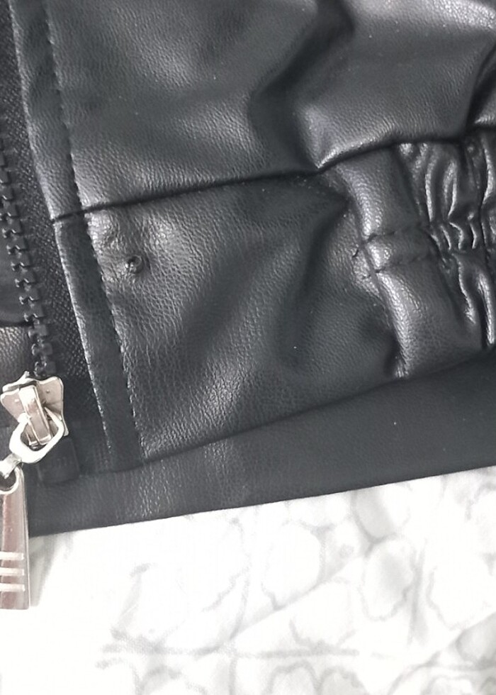 Deri ceket vintage - Görsel 4