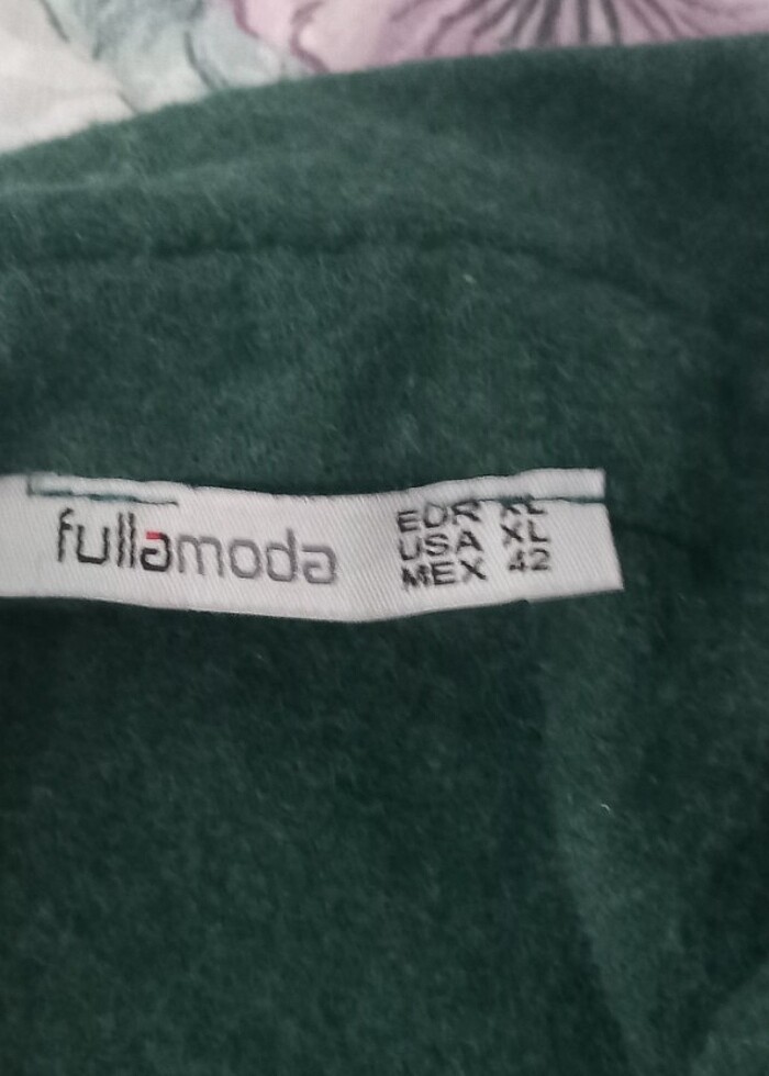 Yeşil vintage ceket - Görsel 4