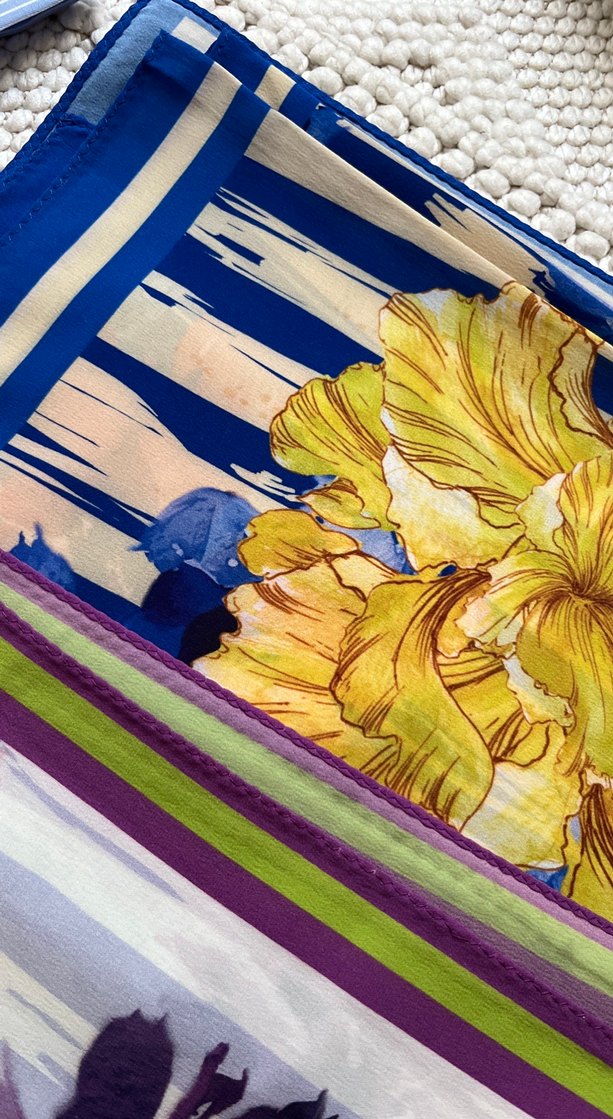 Desenli Şal - Görsel 4