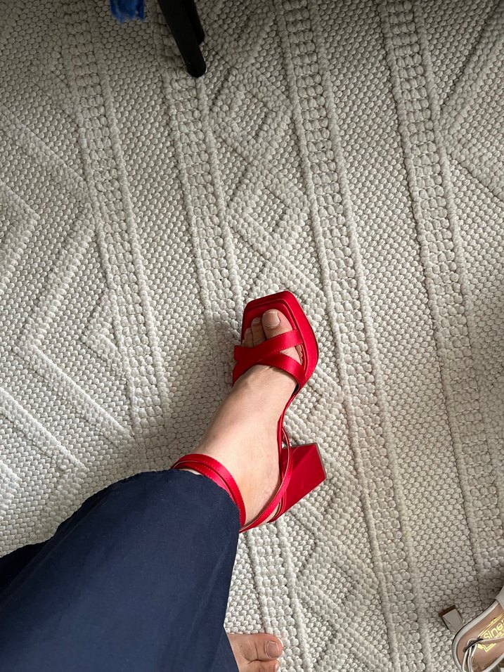 Kırmızı Abiye Ayakkabı - Görsel 2