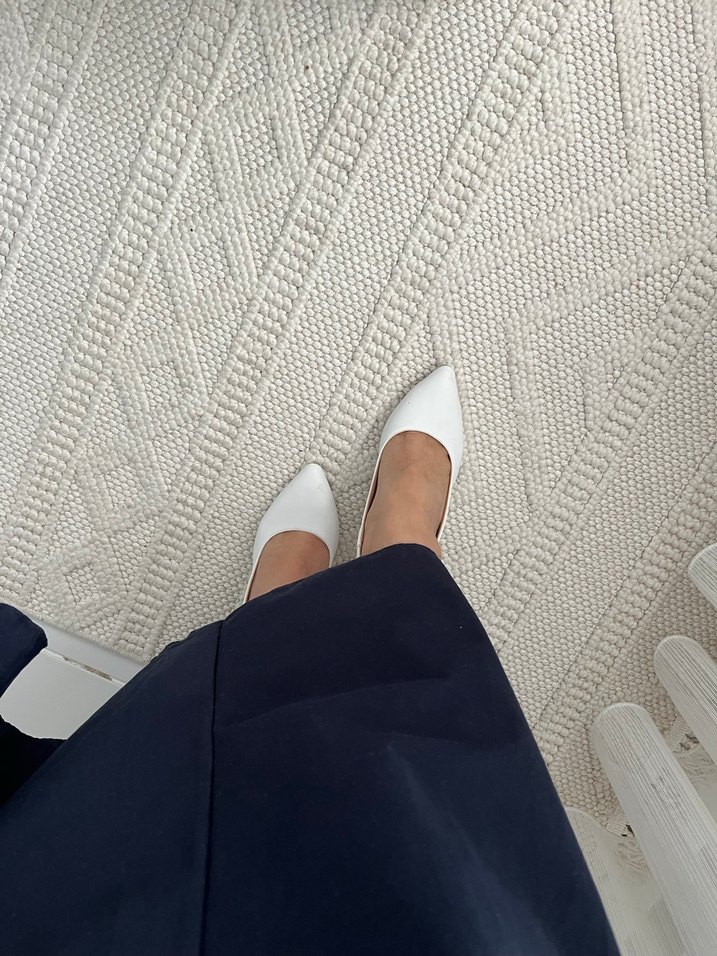 Kadın Beyaz Stiletto Topuklu - Görsel 2