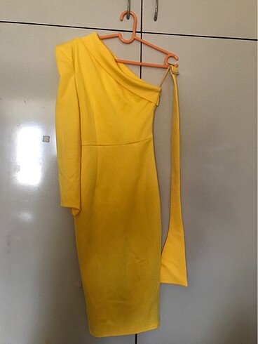 s Beden Shein Tek Kol Bodycon Elbise
