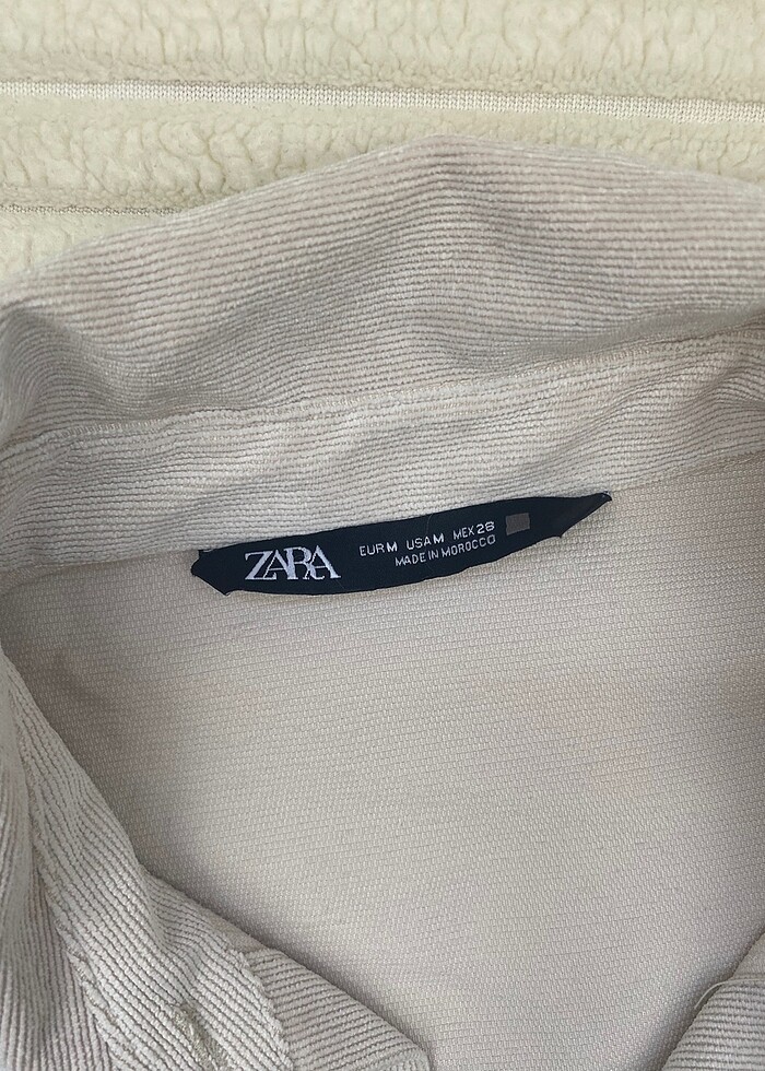 Zara kışlık gömlek - Görsel 2
