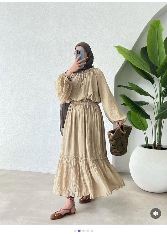 Moda aksa etekli takım - Görsel 4