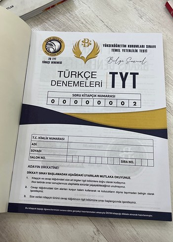  Beden TYT Türkçe Branş Denemeleri 20x40
